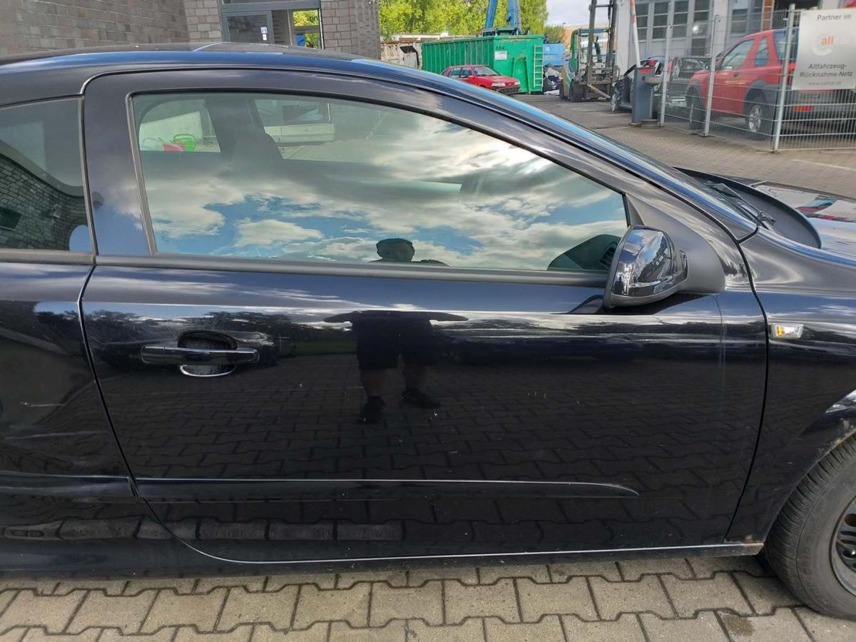 Opel Astra H GTC original Tür vorn rechts Z20R Saphirschwarz Rohbau Bj.2006